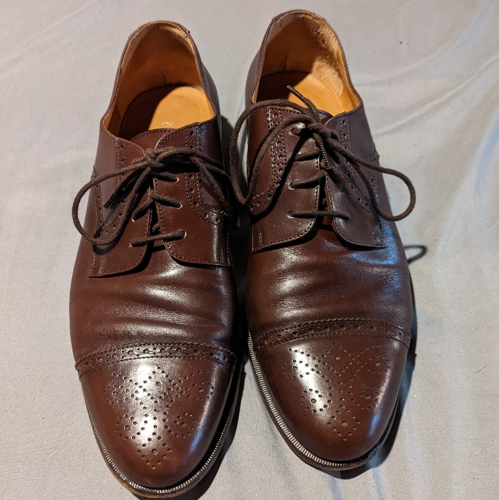 Polo by Ralph Lauren brown leather shoes